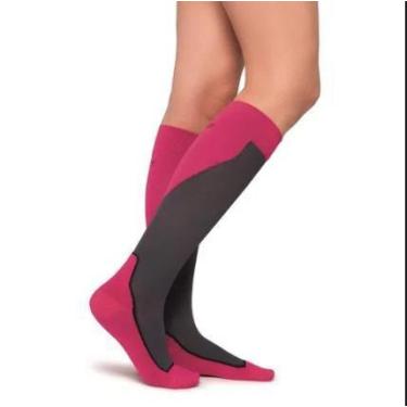 Imagem de Jobst sport 15-20 panturrilha fechada, Rosa, Cinza, M