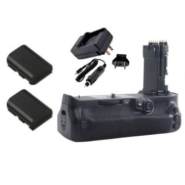 Imagem de Kit Battery Grip BG-E20 + 2 baterias + carregador para câmera Canon EO