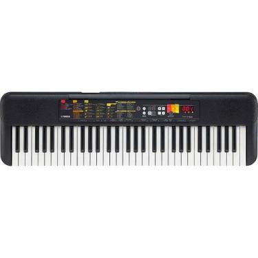 Imagem de Teclado Yamaha 61 teclas PSR-F52 com Fonte Bivolt, Preto