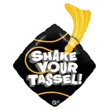Imagem de Balão de Festa Microfoil 37" 93cm - Diamante Shake Your Tassel! - 1 un