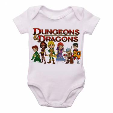 Imagem de body nenê criança roupa bebê  Dungeons e Dragons caverna do dragão - E