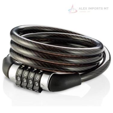 Imagem de Cadeado para Bicicleta com Segredo 8mm 100 Centímetros - Alex Imports 