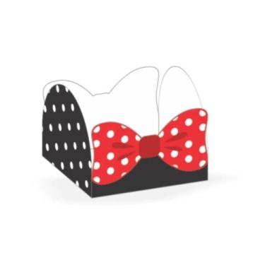 Imagem de Forma 4 Petálas Laço Vermelho 50 Un - Nc Toys - Romafele