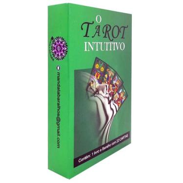 Imagem de Baralho Tarô O Intuitivo 22 Cartas com Manual Fácil - Flash