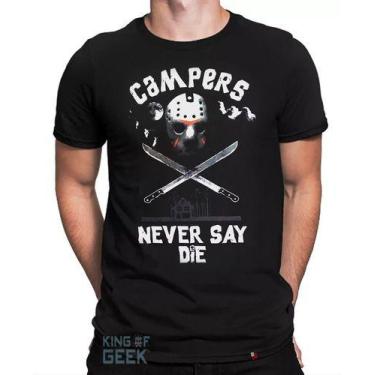 Imagem de Camiseta Jason Vorhees Sexta Feira13 Filme Terror Camisageek - KING OF