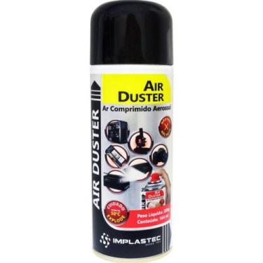 Imagem de Ar comprimido aerossol não inflamável air duster - implastec