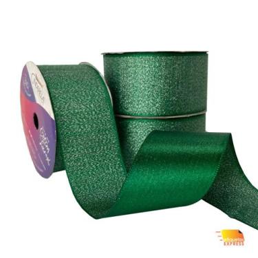 Imagem de Fita Cetim Lurex 38mm  Presente  Lembrancinha  Laços - Cinderela Fitas
