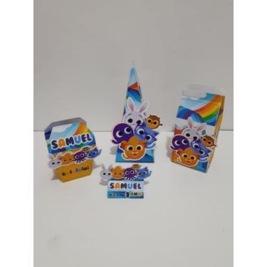 Imagem de kit 100 personalizados Bolofofo - Orvalho Festas