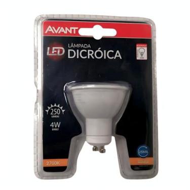 Imagem de Lâmpada Dicróica Led Avant Mr16 4w 2700k Luz Amarela