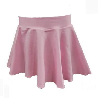 Imagem de Saia Ballet Ritmus Damma Infantil 102 Rodada Com Elástico, Pp, Rosa