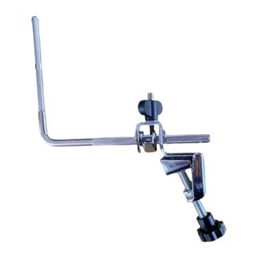Imagem de Almencla Suporte de címbalo de tambor Extensão de címbalo Grampo de montagem Hardware de tambor Água, címbalos Acessório de braço de címbalo Suporte de braço, Clipe E Suporte
