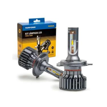 Imagem de Lampada led force tarponn premium h4 40w 4000k par  tp6131