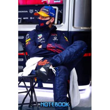 Imagem de Notebook : Max Verstappen Notebook Journal Diary For Any Occasion Gifts in Work Office, Home, School, Thankgiving Notebook #260