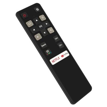 Imagem de Controle remoto IR de substituição SRC802V Sub RC802V FNR1 LRC802V, controle remoto universal adequado para TCL TV 42A342 32A343 40A343 32A345 40A345 43A443 50A443 55A443 65A443 43 43 A445 50A445