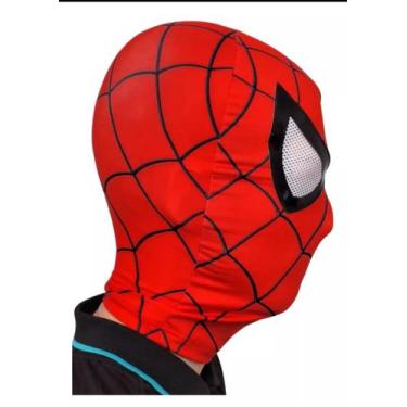 Imagem de Mascara De Pano Infantil Personagem Homem Aranha - fg fantasias