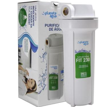 Imagem de Filtro Fit 230 9.3/4" Com Elemento Filtrante Com Rosca 1/2" - Planeta 