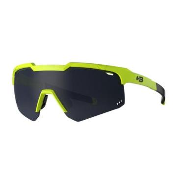 Imagem de Óculos de sol hb shield evo r neon yellow gray