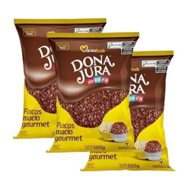 Imagem de Kit Chocolate Granulado Muito Sabor Sem Lactose e Sem Glúten - Jazam