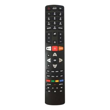 Imagem de Controle remoto de substituição 06-531W53-TY07XS para Smart TV TCL L43P1US L43P2US L49P2US L50C1US L55P1US L65P2US