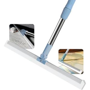 Imagem de kit 2 Ultra Vassoura Rodo Mágico Silicone Estrutural Grande Multiuso P