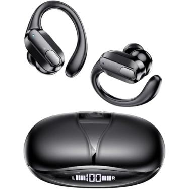 Imagem de Fone De Ouvido XT80 Esportivo Sem Fio Fone Bluetooth 5.3 TWS À Prova D'água HiFi Com Cancelamento De Ruído Microfone Para LED Display Preto