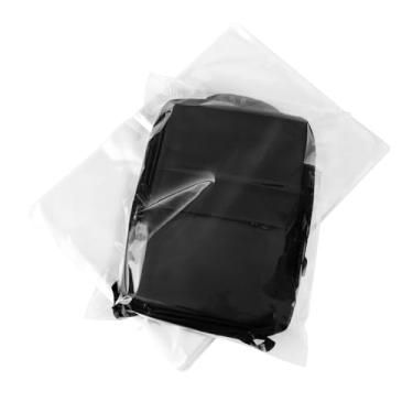 Imagem de RONSBILL 100 peças, 40,6 x 50,8 cm de espessura, 3,2 mm, autovedante, transparente, sacos de plástico autoadesivos, grandes, resseláveis, para violoncelo, embalagem, roupas, presentes, arte, saco de