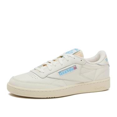 Imagem de Reebok Unissex Adulto Club C 85 Vintage, Giz/Alabaster/Azul Essencial, 9 Women/7.5 Men