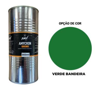 Imagem de Amycron 900ml - tinta para couro (loja oficial), VERDE BANDEIRA
