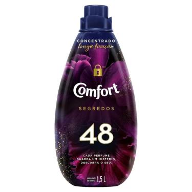 Imagem de Amaciante de Roupa Comfort Concentrado 48 Segredos Frasco 1,5L