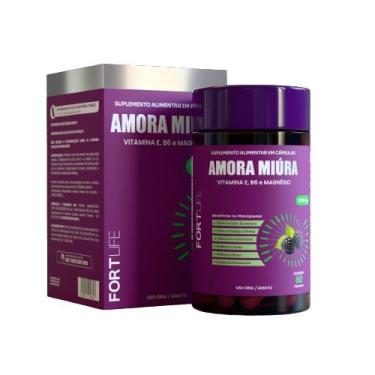 Imagem de Amora miúra suplemento alimentar 1000MG fortlife C/60 cápsulas