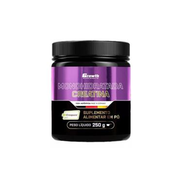 Imagem de Creatina Em Pó 250g Creapure Growth Supplements Sem Sabor-Unissex