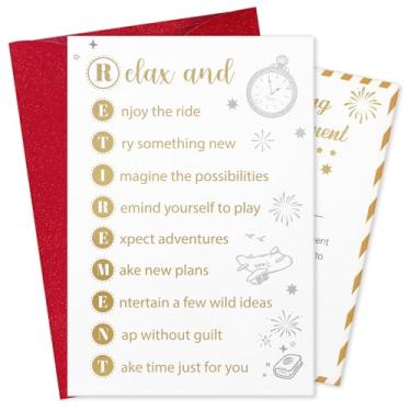 Imagem de D24TIME Cartões de aposentadoria com certificado de honra - presentes engraçados de aposentadoria 13 x 20 para mulheres e homens - Vale-presente aposentado para colega de trabalho chefe amigo pai mãe