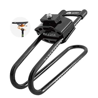 Imagem de GORIX Bike Sela Suspensão Aço de mola Amortecedor MTB Bicicleta de estrada GX-SSP, Matt Black