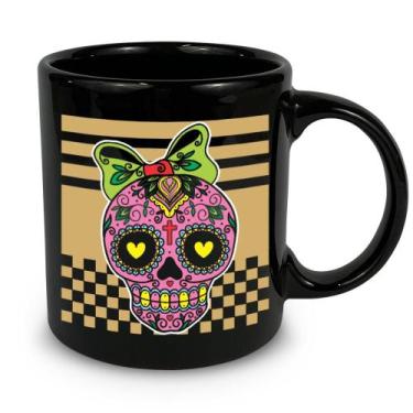 Imagem de Caneca Caveira Sortida 320ml - Cerâmica Regina