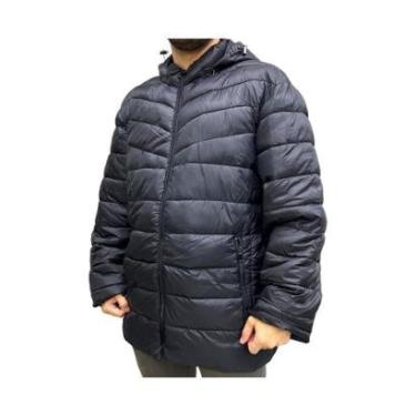 Imagem de Jaqueta Plus Size Delkor Bomber com Gorro Masculina-Masculino