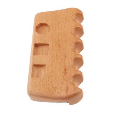 Imagem de Dynwave Suporte para taco de sinuca, suporte para taco de sinuca profissional de fácil utilização para tacos de mesa, para tacos de garra para clube, centro, 5 Buracos