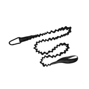 Imagem de Dynwave Cordão de remo resistente para andaime, cordão para capacete, vara de pesca, corda elástica retrátil para ferramentas, para construção, Preto