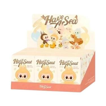 Imagem de Chaveiro De Pelúcia Da Série Anime Labubu Blind Box Seat, Brinquedo Co