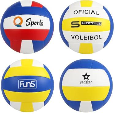 Imagem de Bola de Vôlei Tamanho Oficial, Cores Sortida