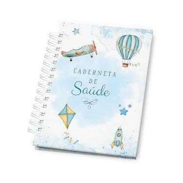 Imagem de Caderneta de Vacinação do Bebê Atualizada – Modelo SUS com Capa Dura para Menino – Registro de Vacinas, Saúde e Crescimento Infantil – Tema Infância