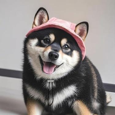 Imagem de Chapéus pequenos para cães e gatos para cães com proteção solar ajustável para o verão ao ar livre, chapéu de fantasia de gato, acessórios para cães, chapéus, suprimentos para cães