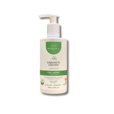 Imagem de Sabonete Líquido Chá Verde 250ml Natural Vegano Sem Glúten