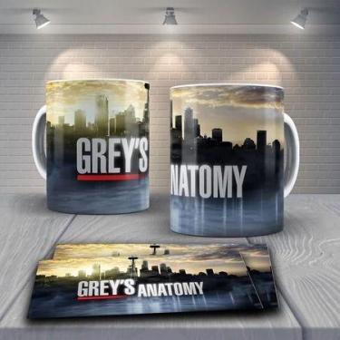 Imagem de Caneca Greys Anatomy COM SEU NOME de Porcelana vários modelos - loja d
