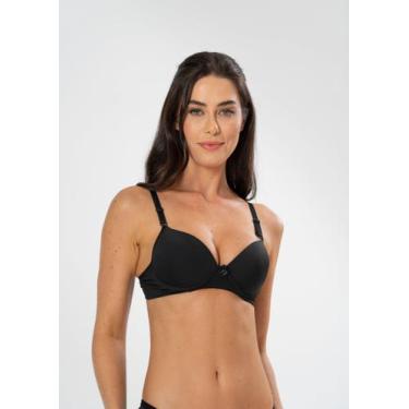 Imagem de Sutiã com Bojo Básico - Gimara, M, Preto