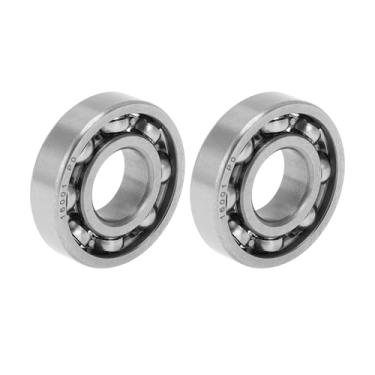 Imagem de ACROPIX Rolamentos de esferas de ranhura profunda 16001 P0 12x28x7mm Rolamentos lubrificados tipo aberto scooter tom prata skate roda 2 peças