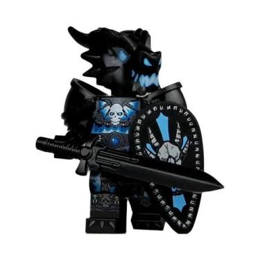 Imagem de Mini Figuras De Ação Cavaleiro Não Morto Caixa Surpresa Blocos De Mont