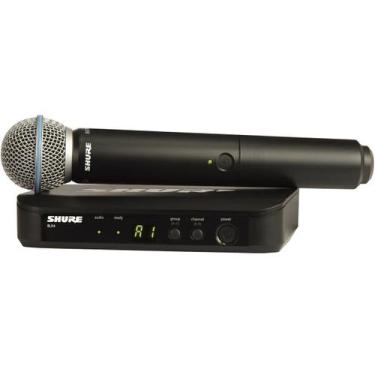 Imagem de Sistema De Microfone Sem Fio De Mao BLX-24BR/B58 J10 - Shure