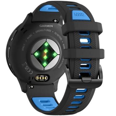 Imagem de GEAK Pulseira de liberação rápida de 22 mm compatível com Garmin Vivoactive 4/Venu 2/3, pulseiras esportivas de substituição de silicone macio e respirável para Gamrin Forerunner 265/255 feminino e