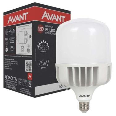 Imagem de Lâmpada LED Bulbo 75W Alta Potência E27 6.500K Avant