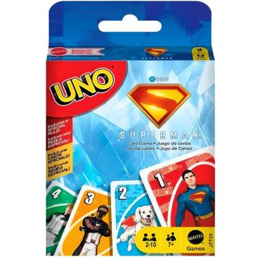 Imagem de Jogo de Cartas Uno Superman Movie DC JFT29 Mattel